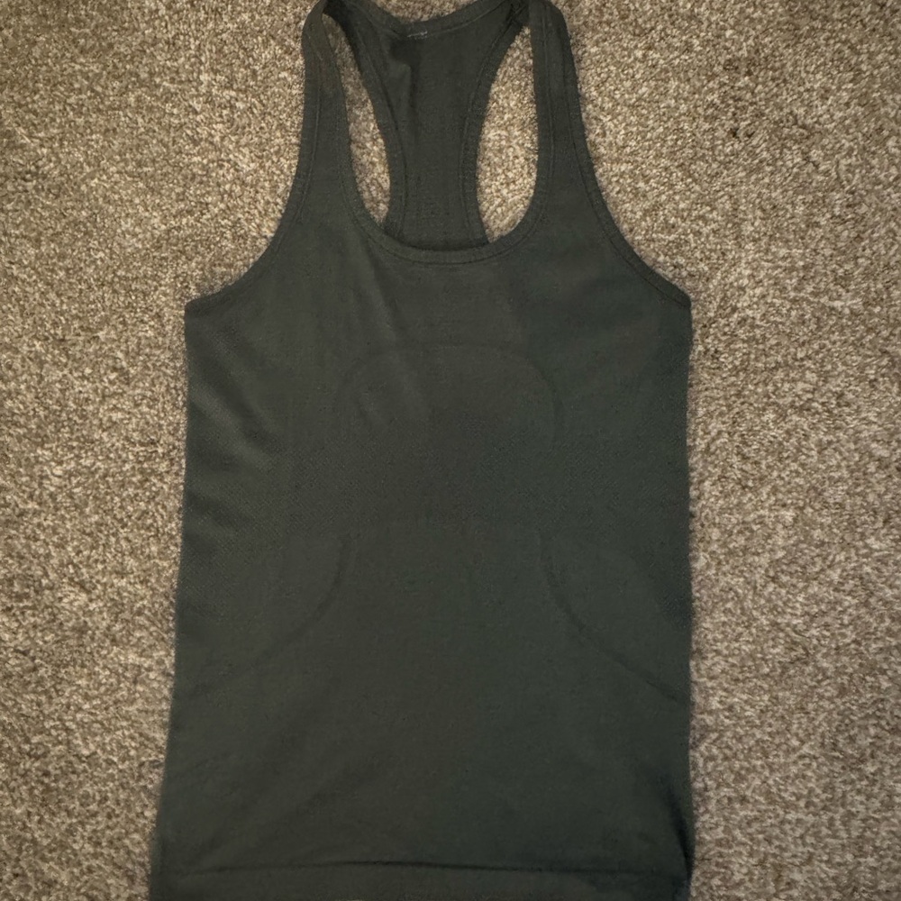 Women's Black Racerback Tank Top
